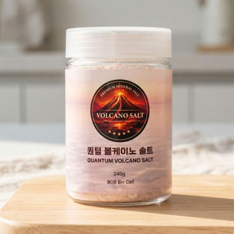 퀀텀 불케이노 솔트 프리미엄 소금 240g